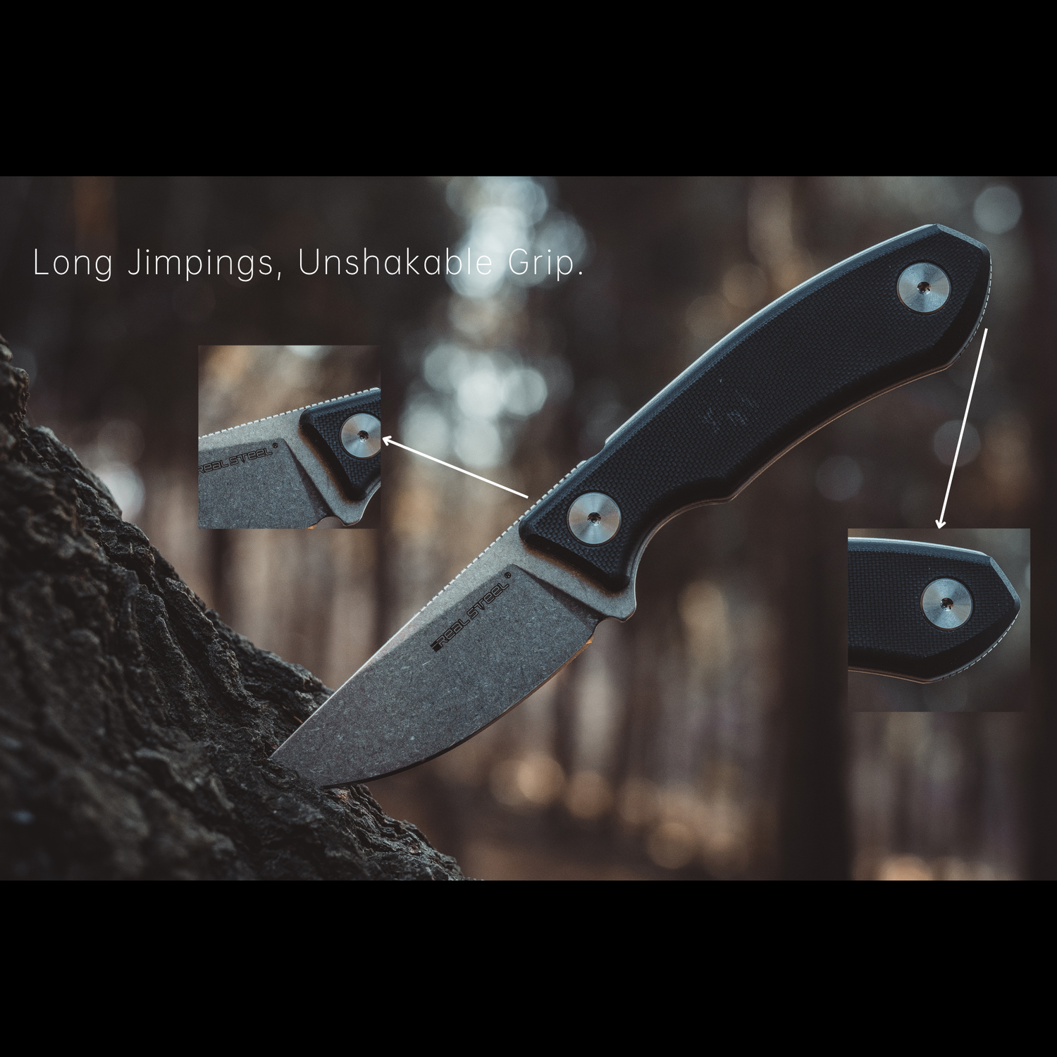 Receptor | Fixed EDC knife | 14C28N