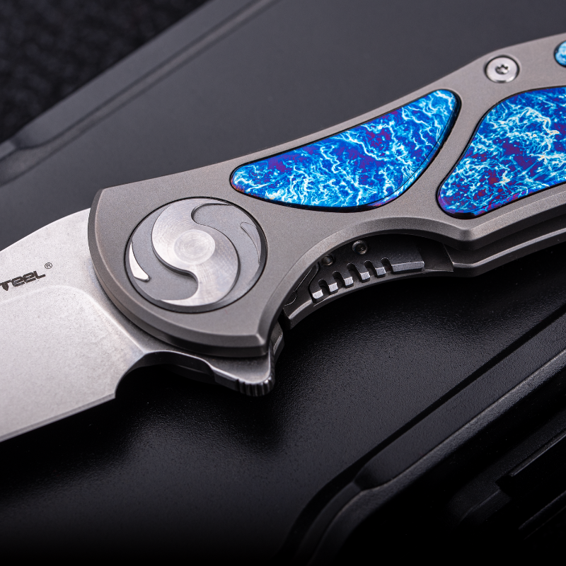 Exorcist Reserve Edition | S35VN | Flame Motif Three Inlays