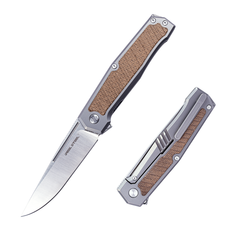 Rokot Premium | S35VN | Titanium & Inlay