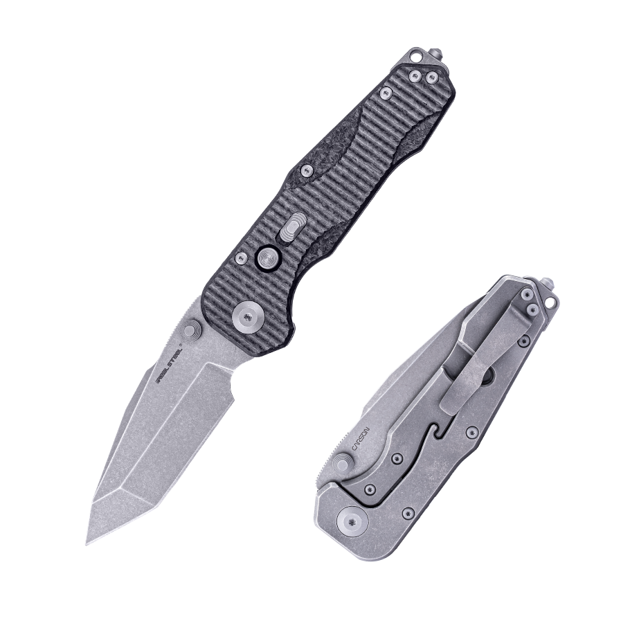 Evolution | S35VN | Titanium & Carbon Fiber