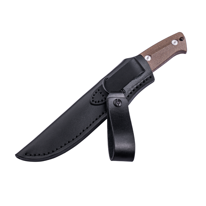 Black Thorn | Titanium Bolster & Micarta | Intergrated Glass Breaker
