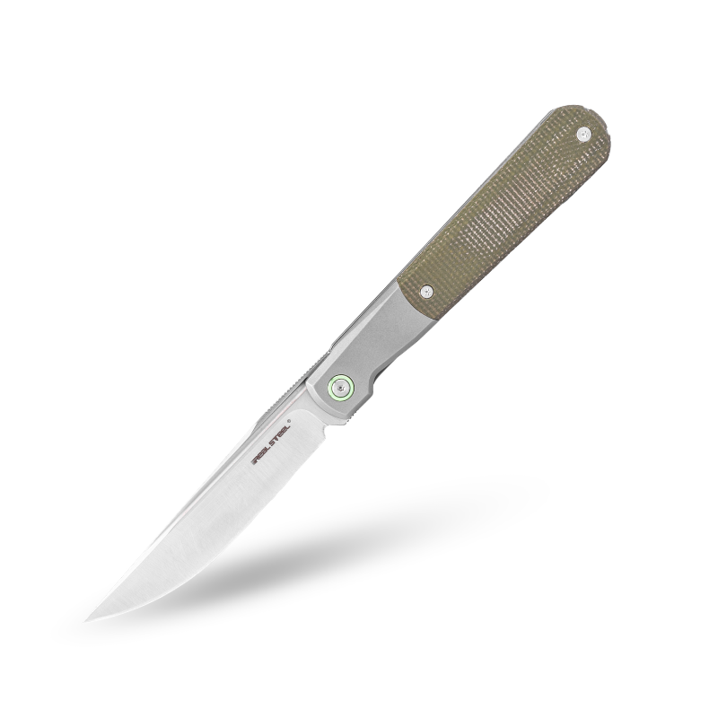 Real Barlow RB-7 | S35VN | Titanium & Inlay