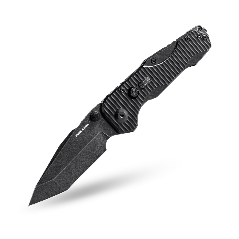 Evolution Ironclad |3.8"D2 Blade| Steel Frame & G10 | Blackwashed