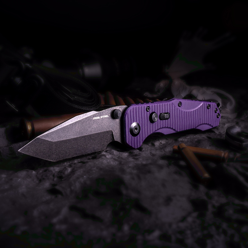Evolution Ironclad |3.8"D2 Blade| Steel Frame & G10 | Blackwashed