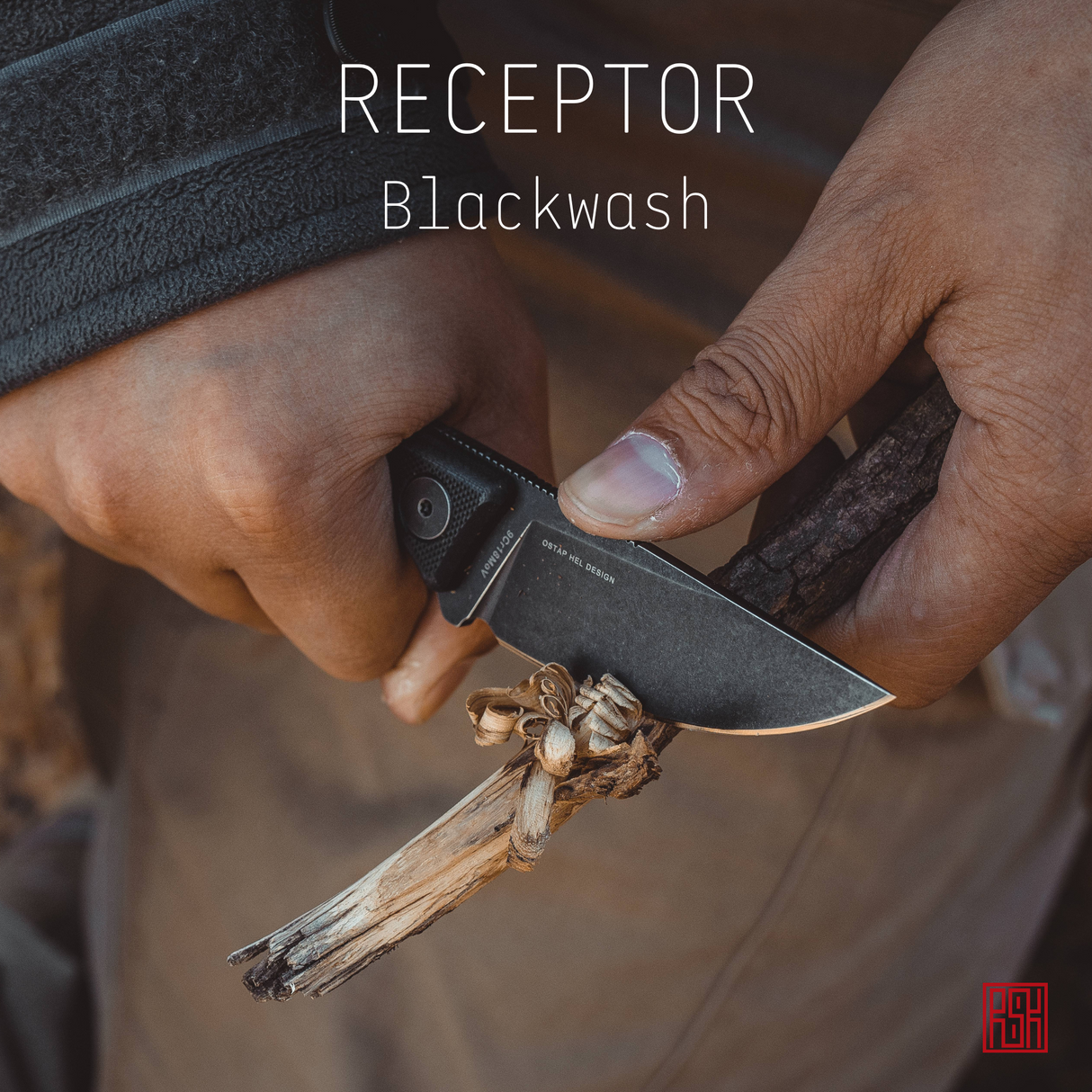 Receptor | Fixed EDC knife | 14C28N