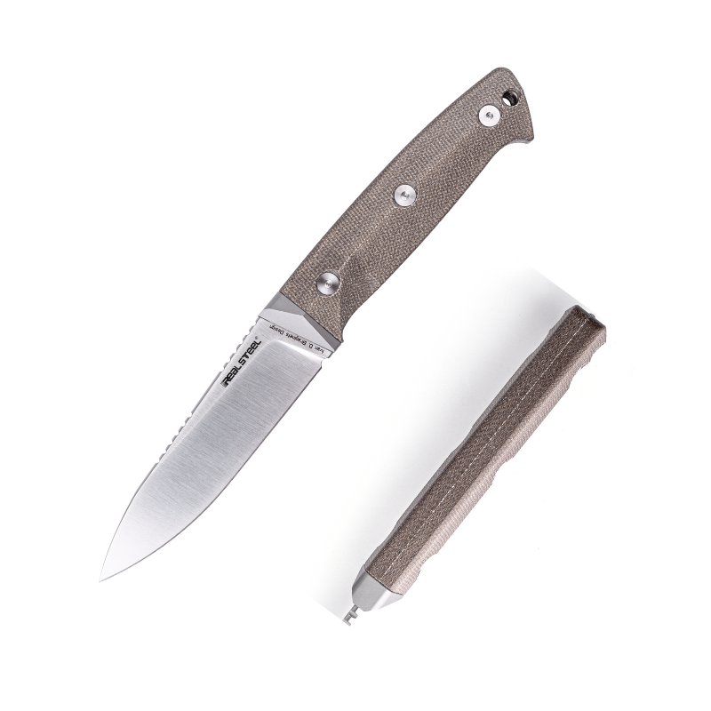 Black Thorn | Titanium Bolster & Micarta | Intergrated Glass Breaker