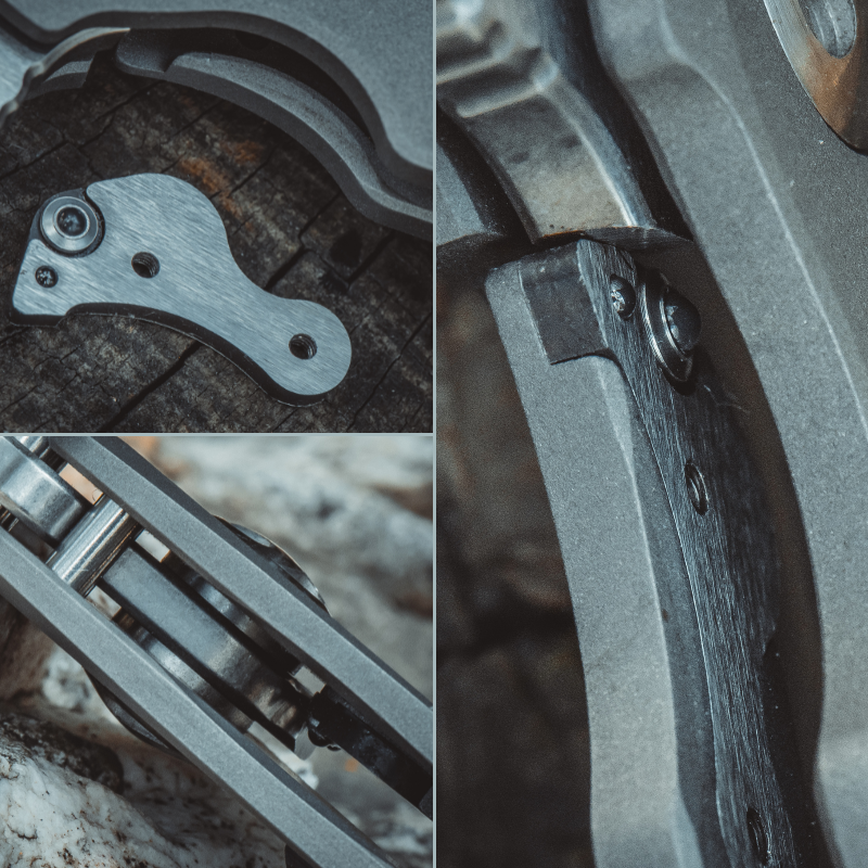 Harrier Fledgling | Ti | Dual-Ball System | Fully Sealed Bearing | Two Inlays