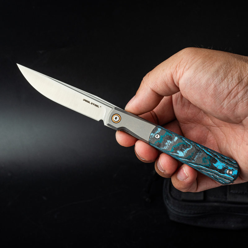Real Barlow RB-7 | S35VN | Titanium & Fatcarbon