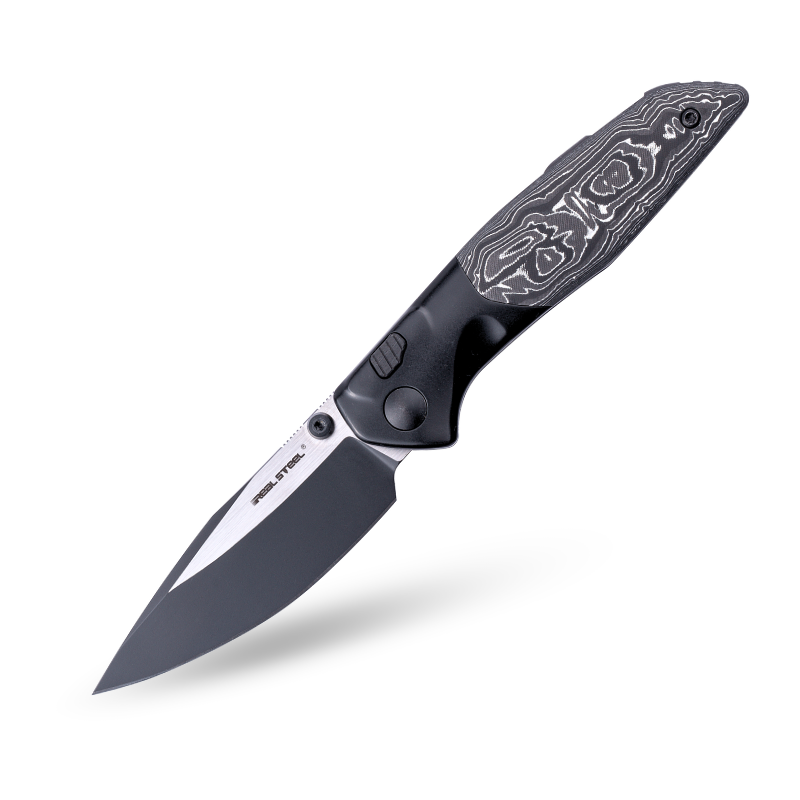 Hoeft | S35VN | Titanium & Metal Foil Carbon Fiber