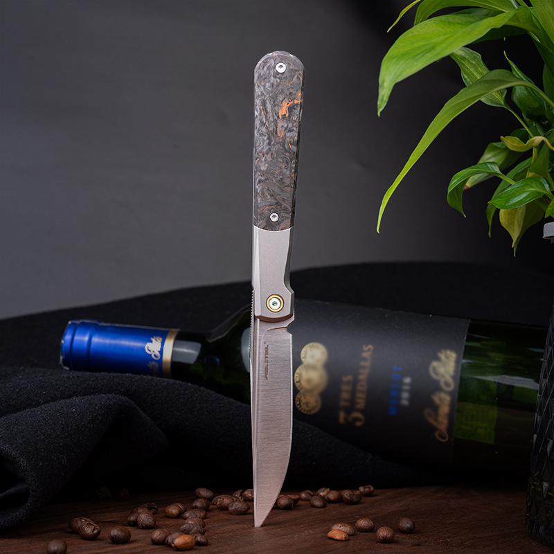 Real Barlow RB-7 | S35VN | Titanium & Fatcarbon
