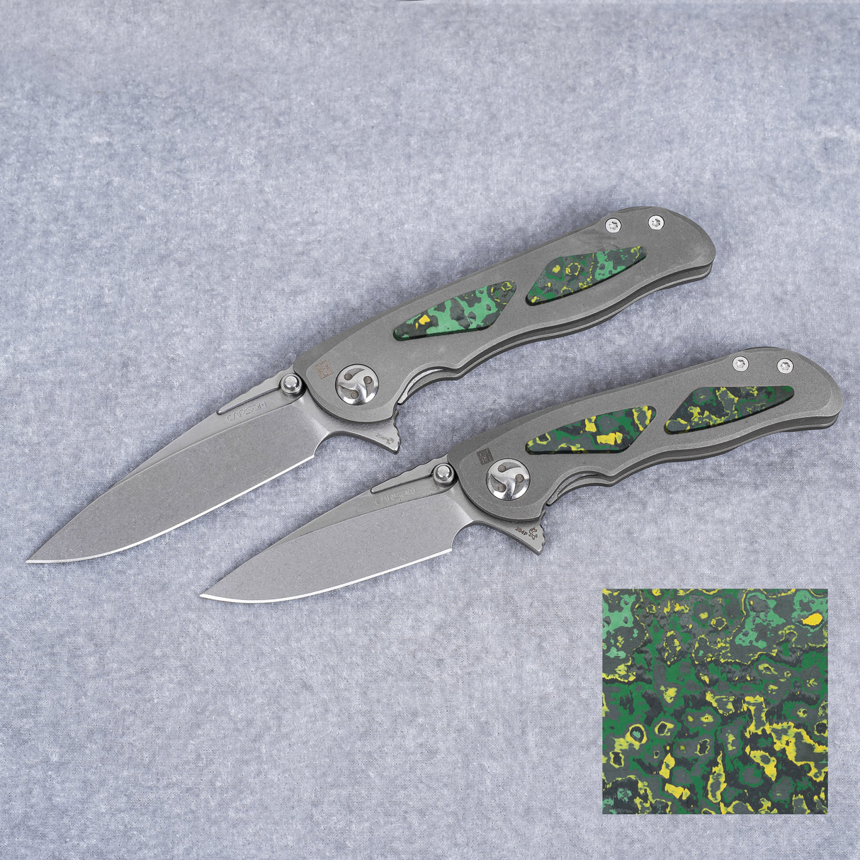 Harrier Fledgling | Ti | Dual-Ball System | Fully Sealed Bearing | Two Inlays