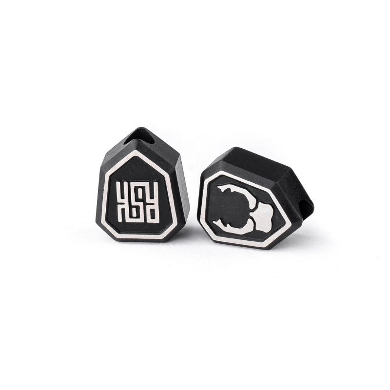 Steel lanyard bead