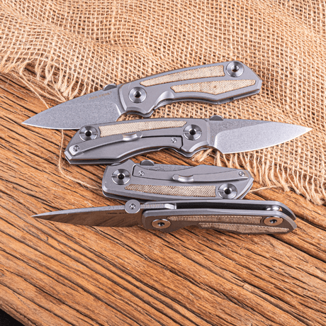 Delta 2600 | S35VN | Titanium & Inlay