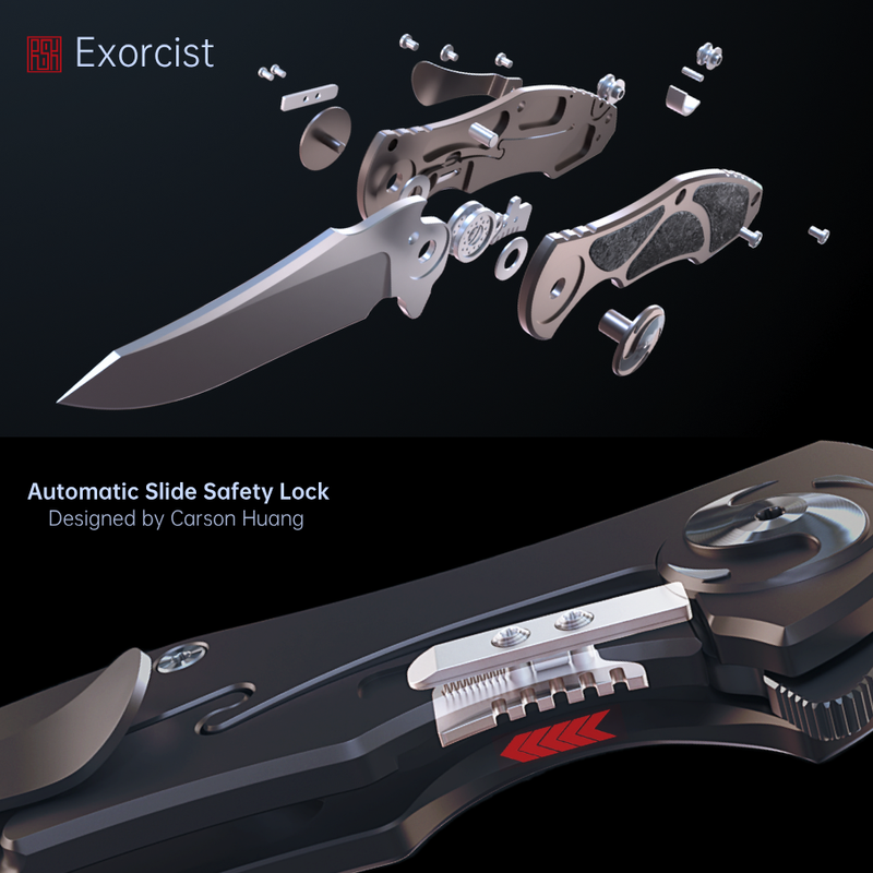 Exorcist | S35VN | Three Inlays