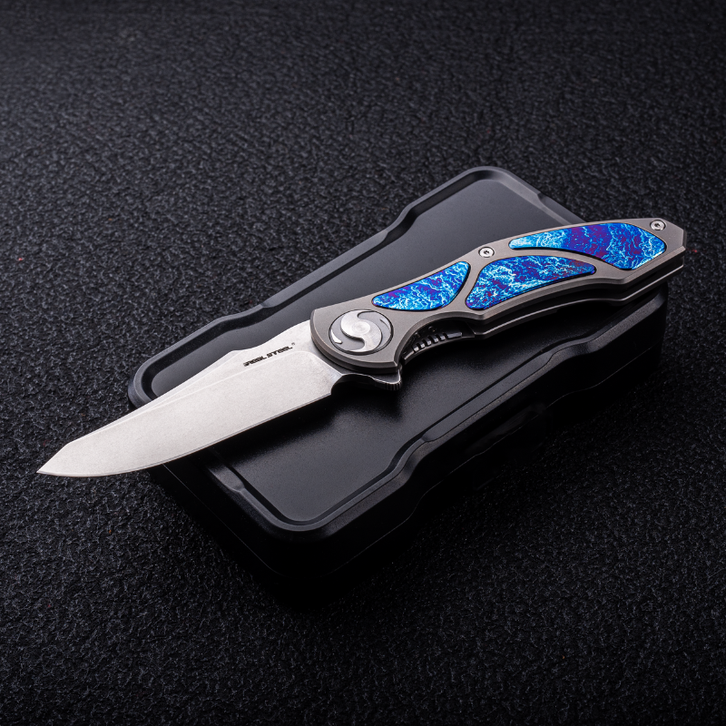 Exorcist Reserve Edition | S35VN | Flame Motif Three Inlays