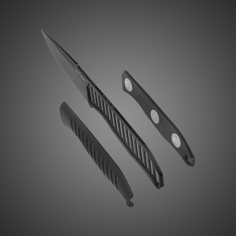 Attack Fixed Blade| 3.34”Nitro-V Blade | Designed by Ivan.B