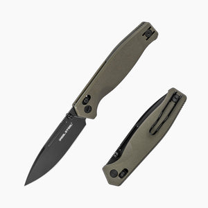 Huginn Compact | Black PVD | Green G10