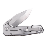 Evolution Ironclad | D2| Steel Frame & G10 | Stonewash