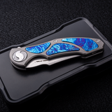 Exorcist Reserve Edition | S35VN | Flame Motif Three Inlays