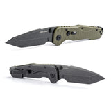 Evolution Ironclad | D2| Steel Frame & G10 | Blackwashed