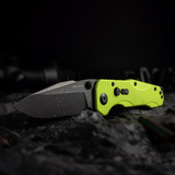 Evolution Ironclad |3.8"D2 Blade| Steel Frame & G10 | Blackwashed