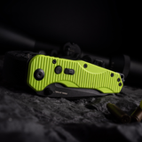Evolution Ironclad |3.8"D2 Blade| Steel Frame & G10 | Blackwashed