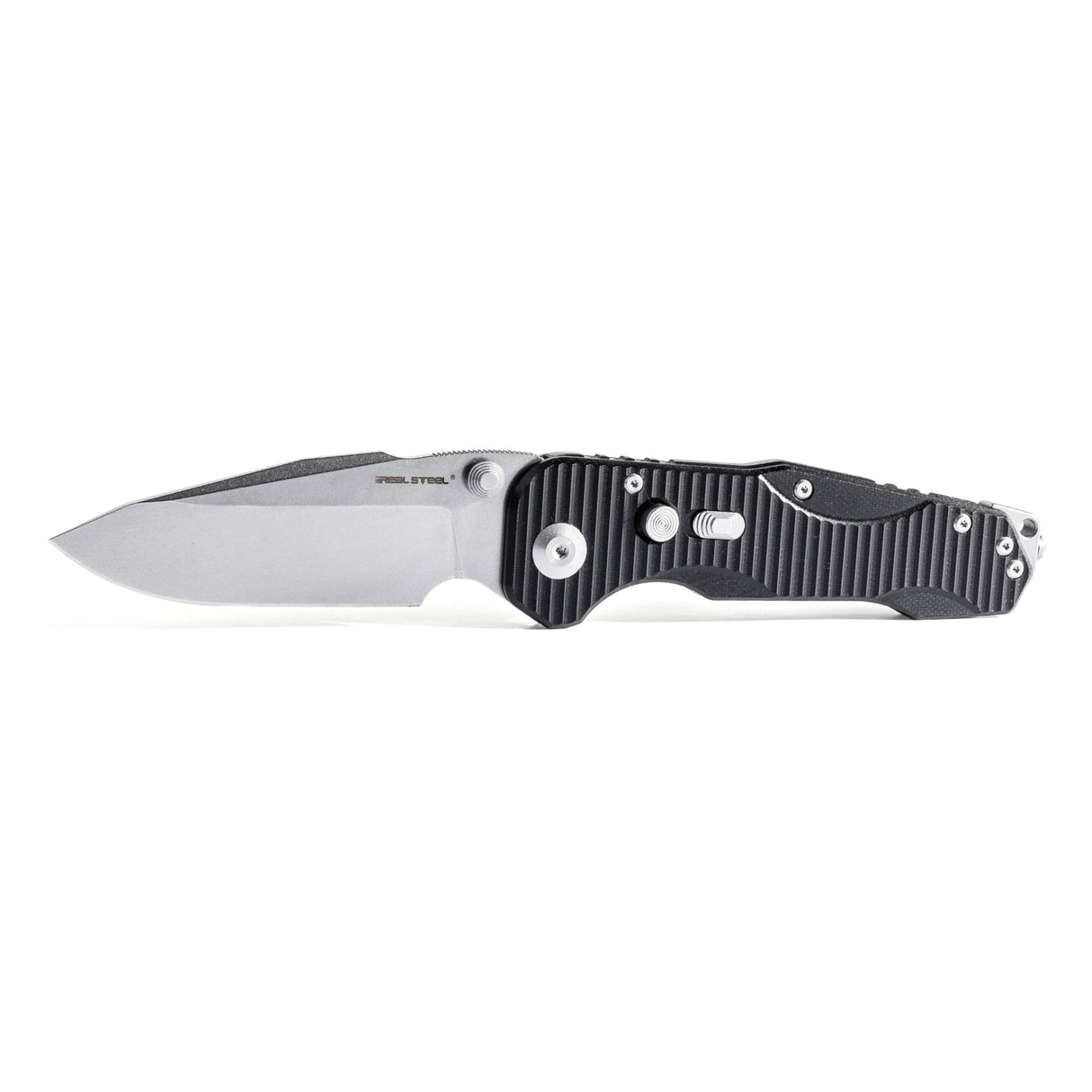 Evolution Ironclad | D2| Steel Frame & G10 | Stonewashed