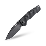 Evolution Ironclad |3.8"D2 Blade| Steel Frame & G10 | Blackwashed