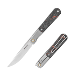 Real Barlow RB-7 | S35VN | Titanium & Fatcarbon