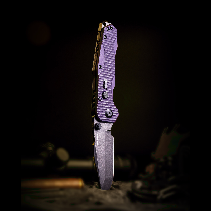 Evolution Ironclad |3.8"D2 Blade| Steel Frame & G10 | Blackwashed