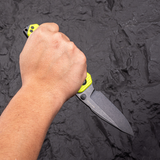 Evolution Ironclad |3.8"D2 Blade| Steel Frame & G10 | Blackwashed