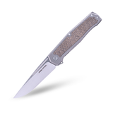 Rokot Premium | S35VN | Titanium & Inlay
