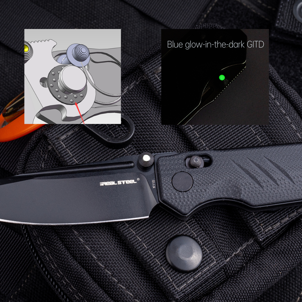 Sacra Pro | PVD | Black G10