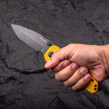 Evolution Ironclad |3.8"D2 Blade| Steel Frame & G10 | Blackwashed