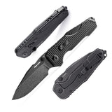 Evolution Ironclad | D2| Steel Frame & G10 | Blackwashed