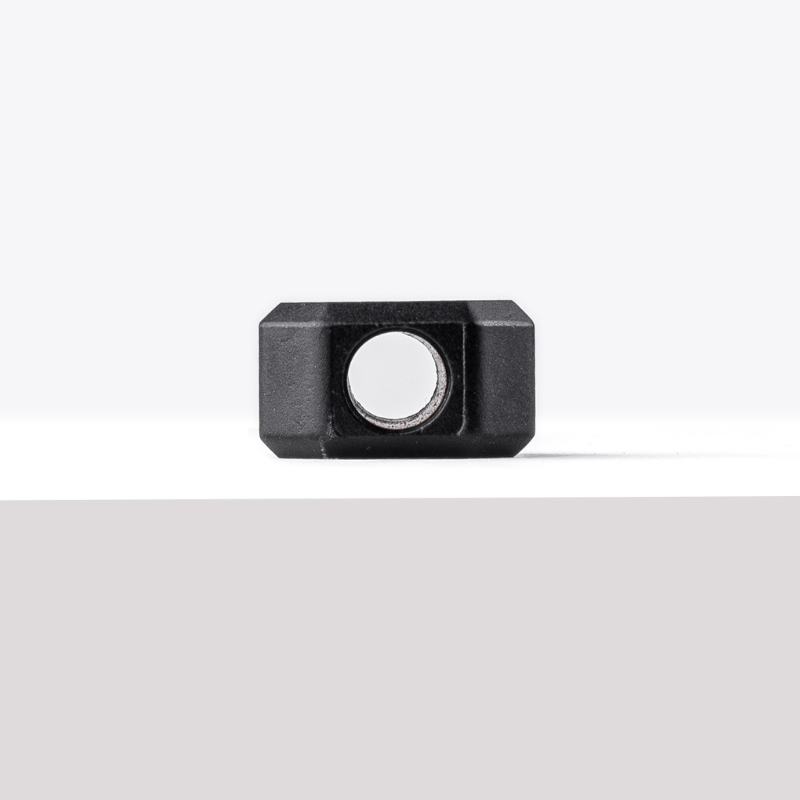 Steel lanyard bead