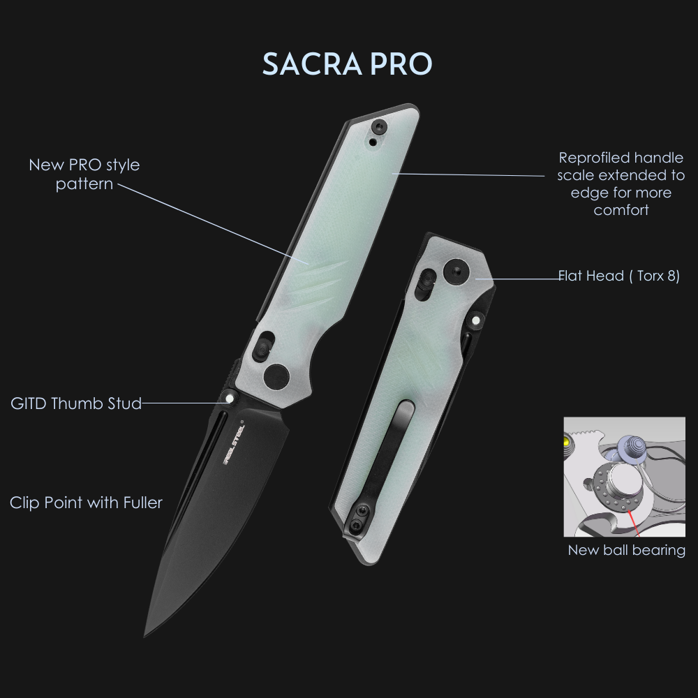 Sacra Pro | PVD | Natural G10