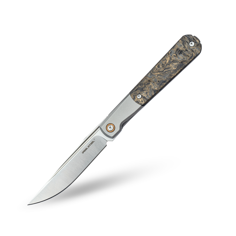 Real Barlow RB-7 | S35VN | Titanium & Fatcarbon