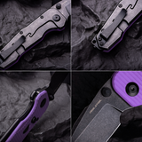 Evolution Ironclad |3.8"D2 Blade| Steel Frame & G10 | Blackwashed
