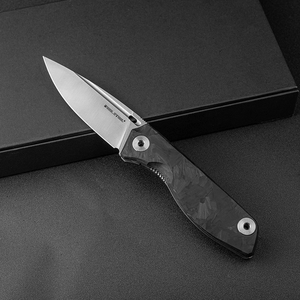 Real Steel Sidus Free Slip Joint Folding Knife -4.02" D2 Blade and Luminous Shred Carbon Fiber 7467 69.00 Real Steel Knives www.realsteelknives.com