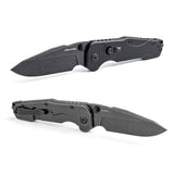 Evolution Ironclad | D2| Steel Frame & G10 | Blackwashed