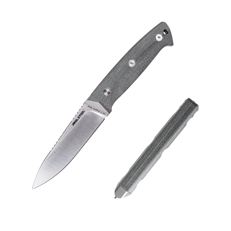 Black Thorn | Titanium Bolster & Micarta | Intergrated Glass Breaker