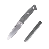 Black Thorn | Titanium Bolster & Micarta | Intergrated Glass Breaker