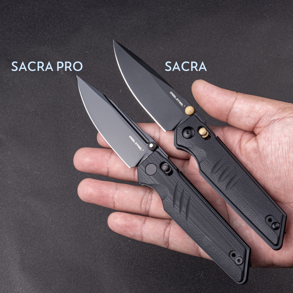 Sacra Pro | Stonewash | Black G10