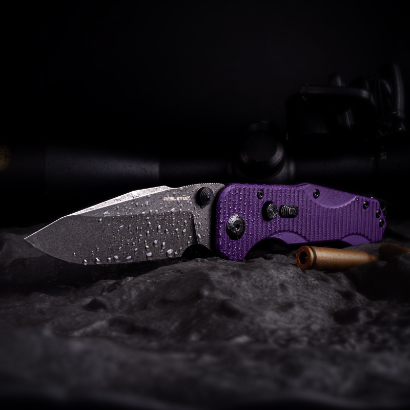 Evolution Ironclad |3.8"D2 Blade| Steel Frame & G10 | Blackwashed