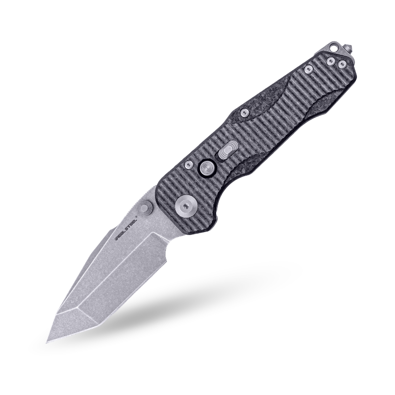 Evolution | S35VN | Titanium & Carbon Fiber