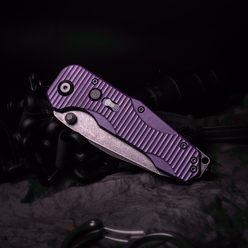 Evolution Ironclad |3.8"D2 Blade| Steel Frame & G10 | Blackwashed