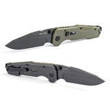 Evolution Ironclad | D2| Steel Frame & G10 | Blackwashed