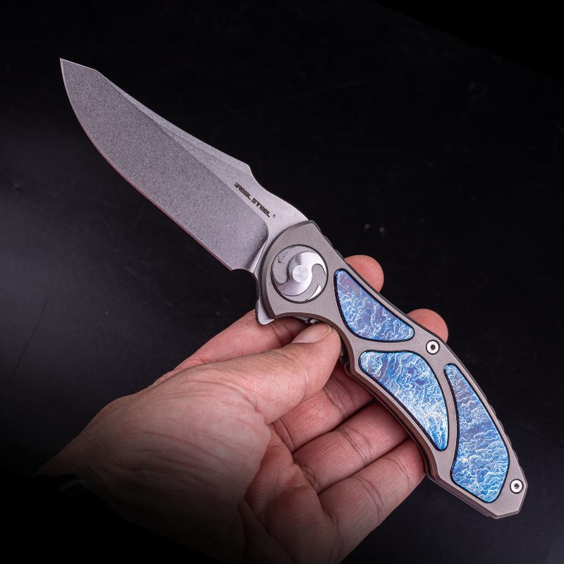 Exorcist Reserve Edition | S35VN | Flame Motif Three Inlays