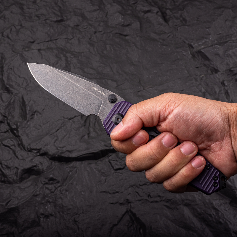 Evolution Ironclad |3.8"D2 Blade| Steel Frame & G10 | Blackwashed